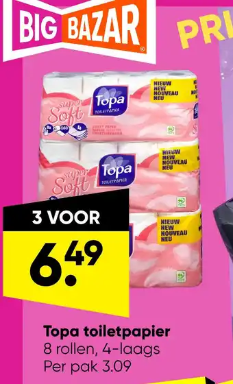 Big Bazar Topg toiletpgpier aanbieding