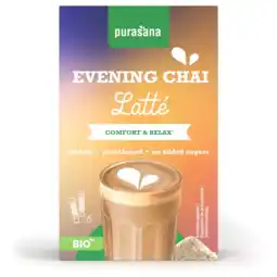 De Online Drogist Purasana Instant Evening Chai Latté 60GR aanbieding