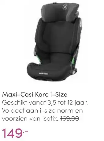 Baby & Tiener Maxi-Cosi Kore i-Size aanbieding