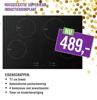 Keukendepot Huisselectie superieur inductiekookplaat aanbieding