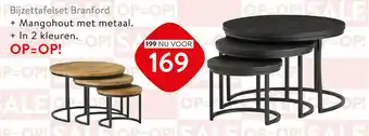 IN.HOUSE Mangohout met metaal aanbieding