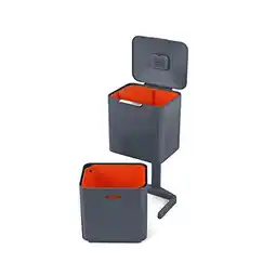 Bol.com Joseph Joseph Intelligent Waste Prullenbak Totem Max - 60 l - Grafiet aanbieding