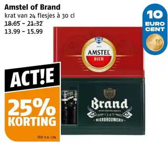 Poiesz Amstel of Brand aanbieding