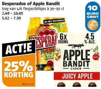 Poiesz Desperados of Apple Bandit aanbieding