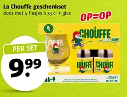 Poiesz La Chouffe geschenkset aanbieding