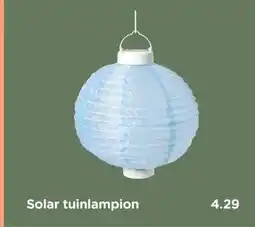 Xenos Solar tuinlampion aanbieding