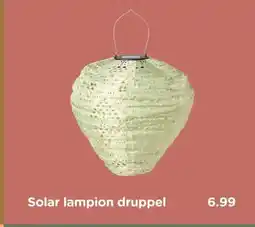 Xenos Solar lampion druppel aanbieding