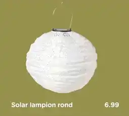 Xenos Solar lampion rond aanbieding