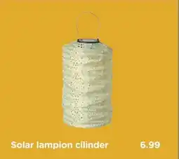 Xenos Solar lampion cilinder aanbieding