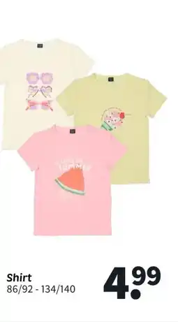 Wibra Shirt aanbieding