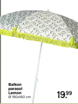 Xenos Balkon parasol Lemon aanbieding