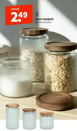 Wibra Voorraadpot aanbieding