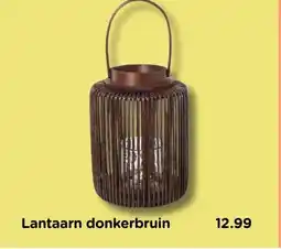 Xenos Lantaarn donkerbruin aanbieding