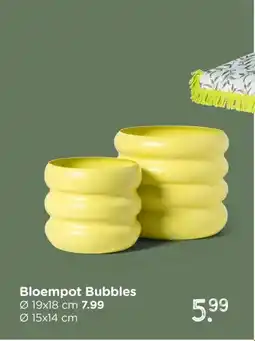 Xenos Bloempot Bubbles aanbieding