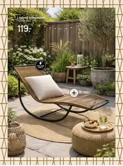 Xenos Ligbed schommel aanbieding