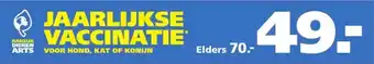 Ranzijn JAARLIJKSE VACCINATIE aanbieding