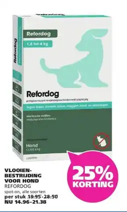 Ranzijn VLOOIEN- BESTRIJDING VOOR HOND aanbieding