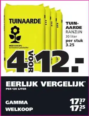 Ranzijn TUIN- AARDE aanbieding