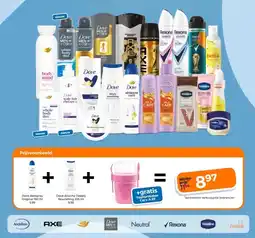 Trekpleister Dove deospray, Dove Douche aanbieding