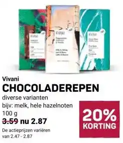 Ekoplaza CHOCOLADEREPEN aanbieding