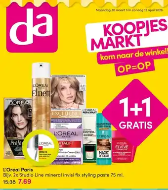DA L'Oréal Paris aanbieding
