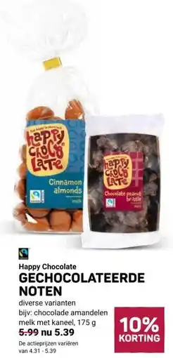 Ekoplaza GECHOCOLATEERDE NOTEN aanbieding