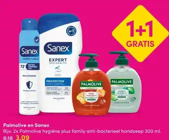 DA Palmolive en Sanex aanbieding