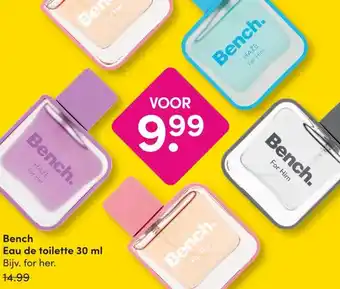DA Bench Eau de toilette 30 ml aanbieding