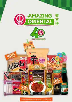 Amazing Oriëntal 40 JAAR AMAZING ORIENTAL aanbieding
