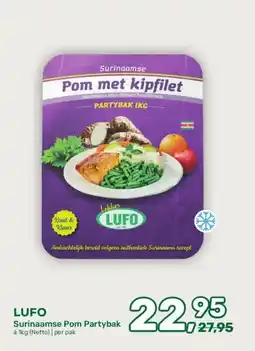 Amazing Oriëntal LUFO Surinaamse Pom Partybak aanbieding