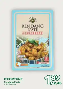 Amazing Oriëntal D'FORTUNE Rendang Paste aanbieding