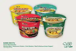 Amazing Oriëntal KANG SHI FU Instant Bowl Noodles aanbieding