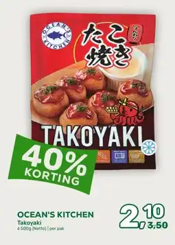 Amazing Oriëntal OCEAN'S KITCHEN Takoyaki aanbieding