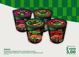 Amazing Oriëntal BIBIGO Cup Ramyun aanbieding