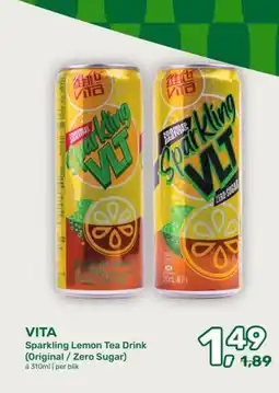 Amazing Oriëntal VITA Sparkling Lemon Tea Drink aanbieding