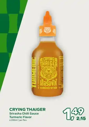 CRYING THAIGER Sriracha Chilli Sauce Turmeric Flavor