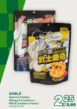 Amazing Oriëntal SABLE Samurai Cookies aanbieding