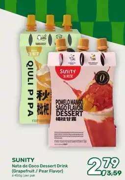 Amazing Oriëntal SUNITY Nata de Coco Dessert Drink aanbieding
