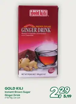 Amazing Oriëntal GOLD KILI Instant Brown Sugar Ginger Drink aanbieding