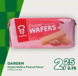 Amazing Oriëntal GARDEN Cream Wafers Peanut Flavor aanbieding