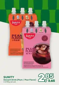 Amazing Oriëntal SUNITY Dessert Drink aanbieding