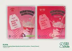 Amazing Oriëntal KLKW Instant Popping Boba Bubble Drink Kit aanbieding