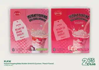 Amazing Oriëntal KLKW Instant Popping Boba Bubble Drink Kit aanbieding