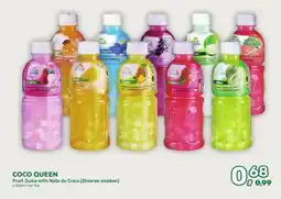Amazing Oriëntal COCO QUEEN Fruit Juice with Nata de Coco aanbieding