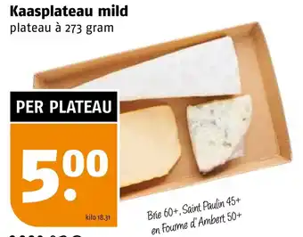 Poiesz Kaasplateau mild aanbieding