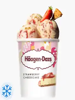 Flink Häagen-Dazs Strawberry Cheesecake 460ml aanbieding