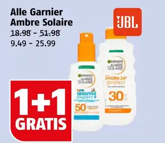 Poiesz Alle garnier ambre solaire aanbieding