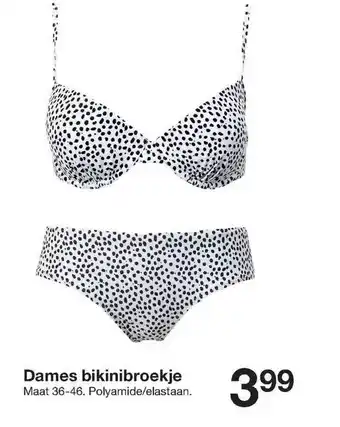 Zeeman Dames bikinibroekje aanbieding