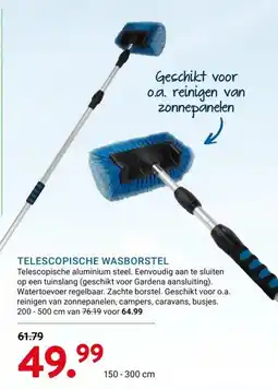 Kluswijs TELESCOPISCHE WASBORSTEL aanbieding