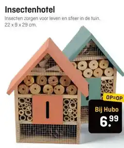 Hubo Insectenhotel aanbieding